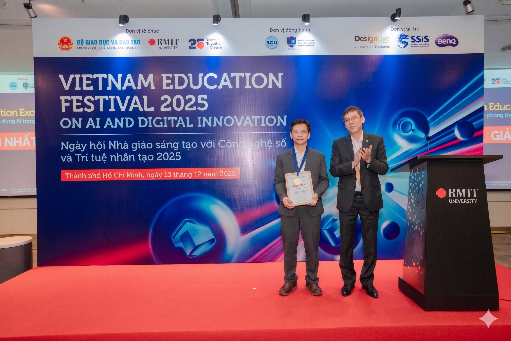 Giải Nhất AI Giáo dục 2025